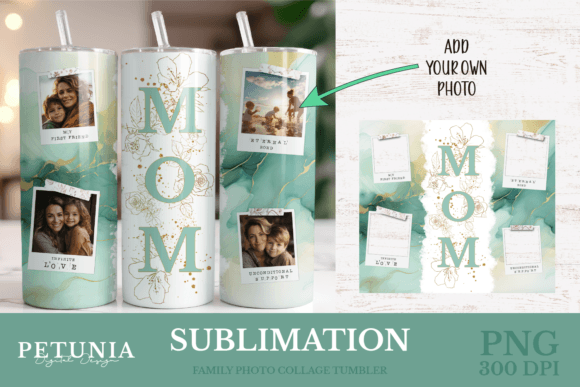 Download Mother's Day Sublimation Tumbler Wrap - Tumbler Collection