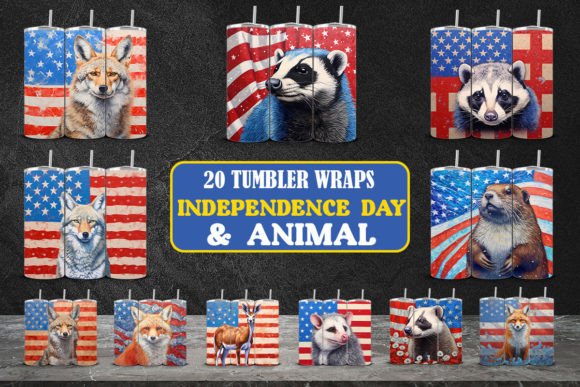 Download Independence Day Tumbler Wraps - Tumbler Collection