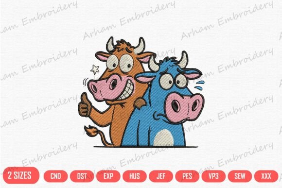 Download Funny Cow Friends Farm Animal - Premium Resources