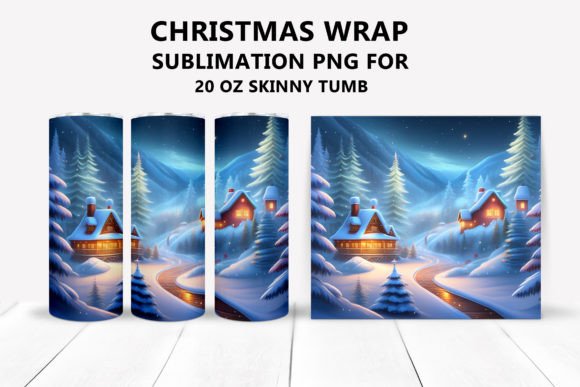 Download Christmas Tumbler Wrap - Christmas Tumbl - Tumbler Collection