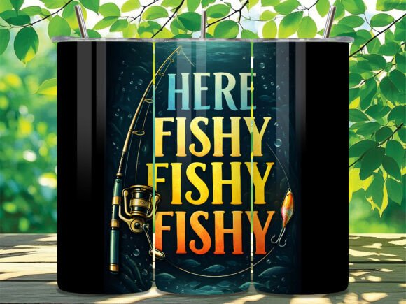 Download Here Fishy Fishy Fishing Tumbler Wrap - Premium Resources