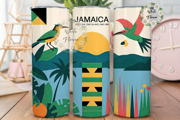 Download Tropical Jamaica Bird Pineapple Tumbler - Tumbler Collection