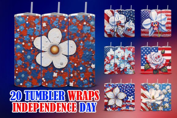 Download Independence Day Tumbler Wraps - Tumbler Collection