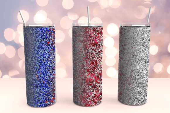 Download Red White Blue Glitter Tumbler - Tumbler Collection