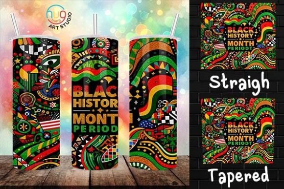 Download Black History Month 20oz Skinny Tumbler - Tumbler Collection