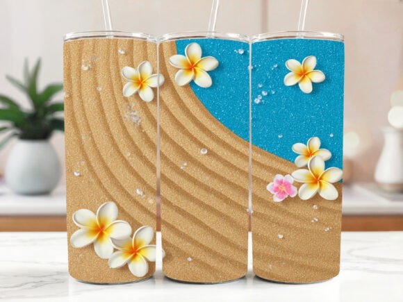 Download Plumeria Tumbler Wrap 20oz Skinny - Tumbler Collection