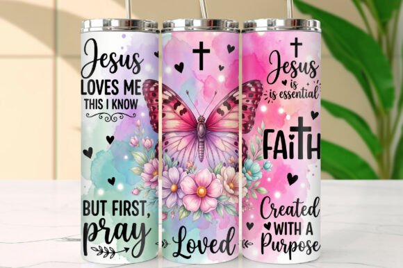 Download Christian 20oz Skinny Tumbler Wrap PNG - Tumbler Collection