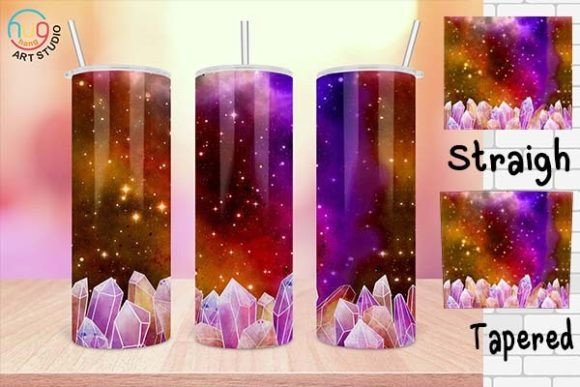 Download Crystals Boho Tumbler Sublimation Design - Tumbler Collection