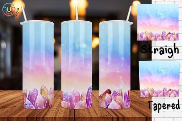 Download Crystals Boho Tumbler Sublimation Design - Tumbler Collection