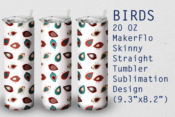 Download Tumbler Straight 20 OZ Sublimation Bird - Tumbler Collection