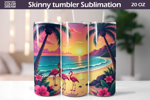 Download Beach Sunset Tumbler - Tumbler Collection