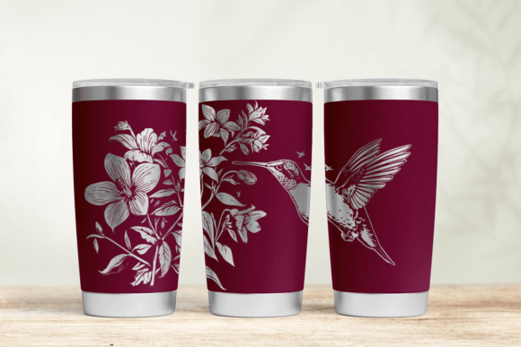 Download Bird 30oz 20oz Laser Tumbler Wrap SVG - Tumbler Collection