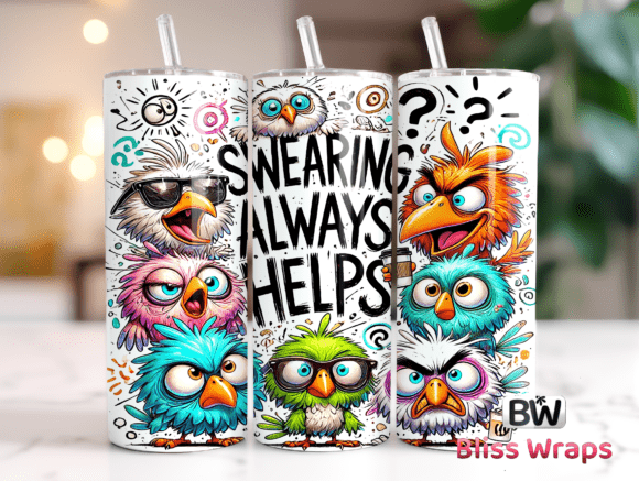 Download Bird Tumbler Wrap Sublimation - Tumbler Collection