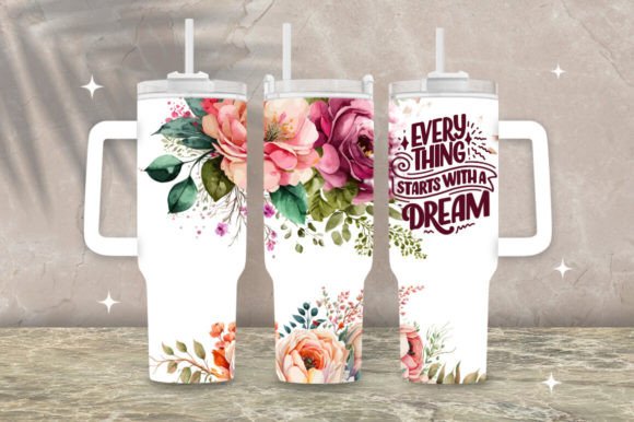 Download Tropical Leaf 40oz Tumbler Wrap Png - Tumbler Collection