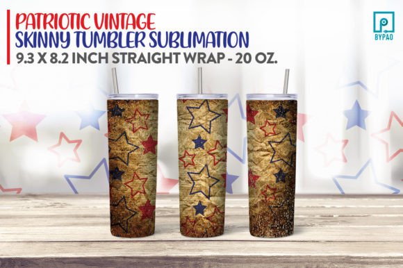 Download Patriotic Vintage Tumbler Sublimation 10 - Tumbler Collection