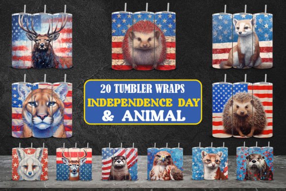 Download Independence Day Tumbler Wraps - Tumbler Collection