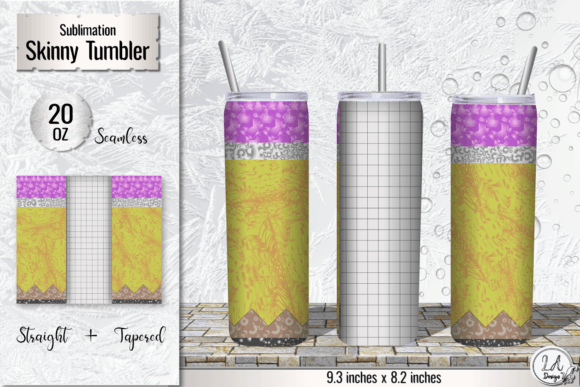 Download Pencil Tumbler Wrap. Squared Paper Png - Tumbler Collection