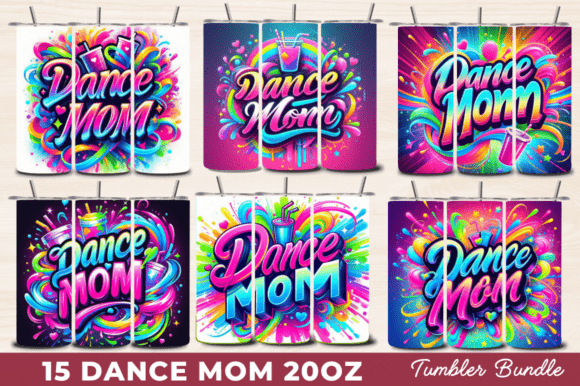 Download Dance Mom 20oz Skinny Tumbler Wraps PNG - Tumbler Collection