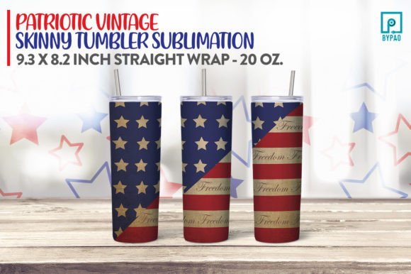 Download Patriotic Vintage Tumbler Sublimation 7 - Tumbler Collection