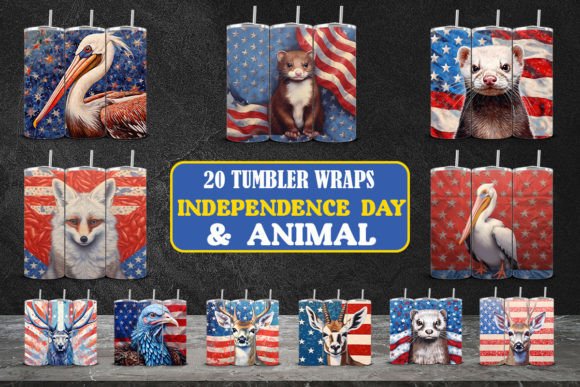 Download Independence Day Tumbler Wraps - Tumbler Collection