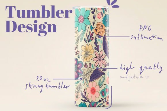Download Boho Tumbler Sublimation Design Png - Tumbler Collection