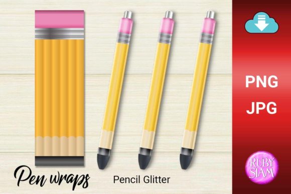 Download Pencil Pen Wrap, Pencil Tumbler Wrap - Tumbler Collection
