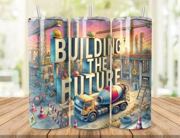 Download Building the Future Construction Tumbler - Tumbler Collection