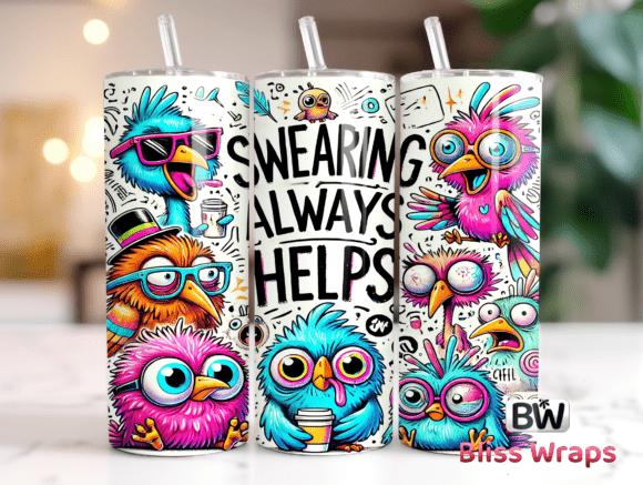 Download Bird Tumbler Wrap Sublimation - Tumbler Collection