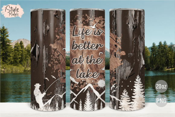Download Life is Better at the Lake Tumbler Wrap - Tumbler Collection