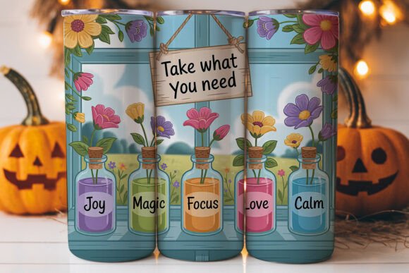 Download Positive Vibes Tumbler Wrap - Tumbler Collection