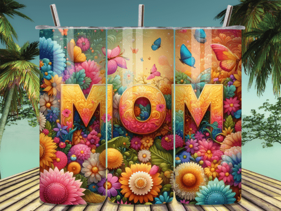 Download Vintage Bronze Engraved Mom Tumbler Wrap - Tumbler Collection