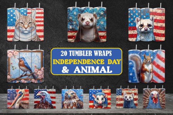 Download Independence Day Tumbler Wraps - Tumbler Collection