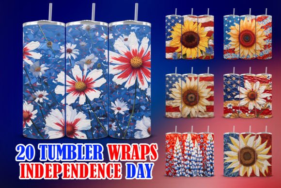 Download Independence Day Tumbler Wraps - Tumbler Collection