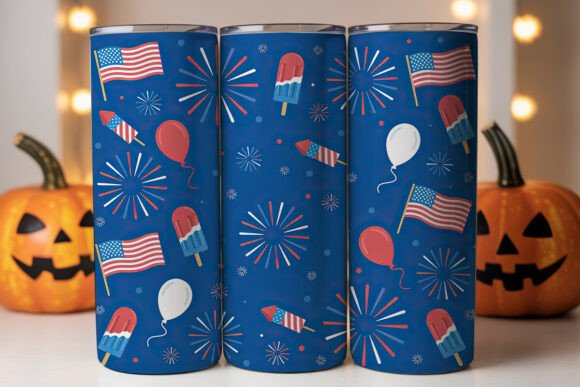 Download 4th of July Tumbler Wrap PNG - Tumbler Collection